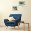 Stylish,room,interior,with,comfortable,furniture,and,plant,near,beige
