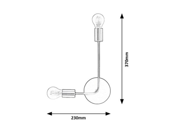 ZIDNA LAMPA LANNY 2102 RABALUX - Image 3