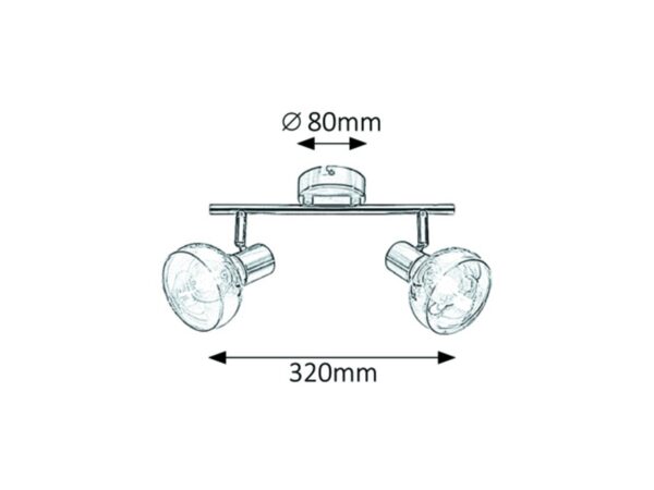 SPOT LAMPA HOLLY 5547 RABALUX - Image 4