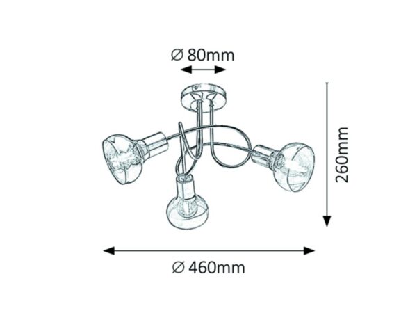 SPOT LAMPA HOLLY 5548 RABALUX - Image 4