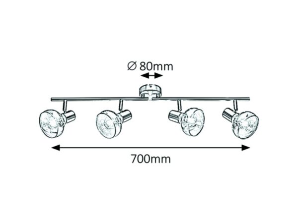 SPOT LAMPA HOLLY 5550 RABALUX - Image 4