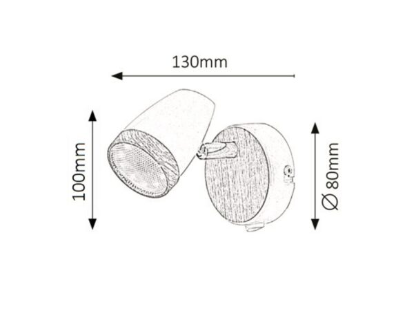 SPOT LAMPA KAREN 5564 RABALUX - Image 4