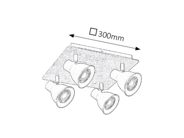 SPOT LAMPA MAC  5905 RABALUX - Image 3