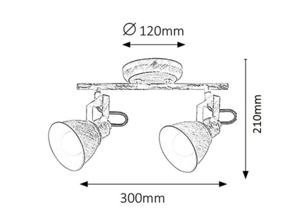 SPOT LAMPA VIVIENNE 5967 RABALUX - Image 3