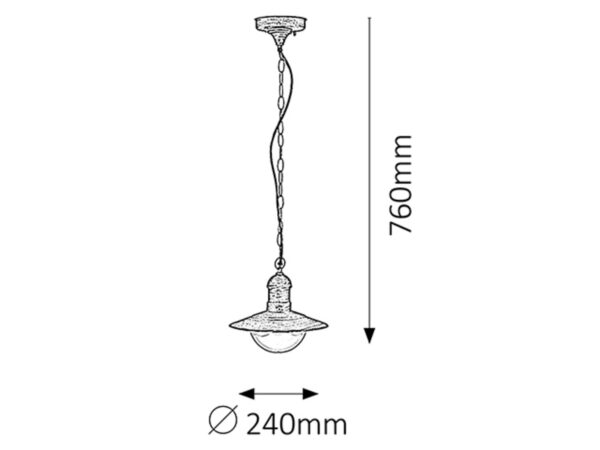 SPOLJNA ZIDNA LAMPA OSLO 8737 RABALUX - Image 3