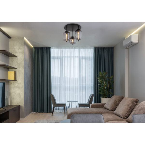 BLACKY PLAFONJERA 15345-3D GLOBO LIGHTING - Image 3