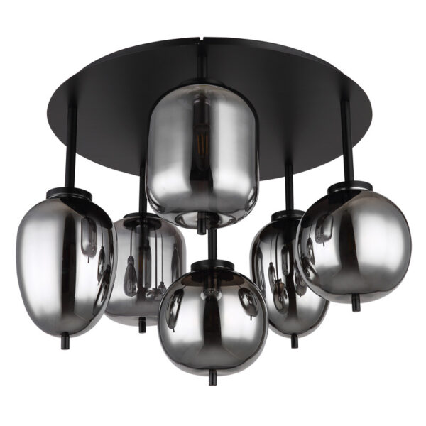 BLACKY PLAFONJERA 15345-6D GLOBO LIGHTING - Image 2