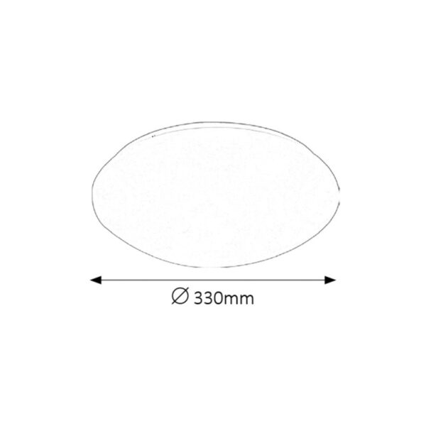 LED PLAFONJERA 18W LUCAS 3438 IP44 RABALUX - Image 3