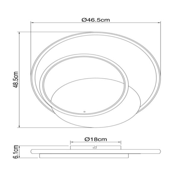 RODAN LED PLAFONJERA 48438-36 GLOBO - Image 8