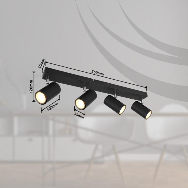 ROBBY SPOT 57911-4B GLOBO LIGHTING - Image 5