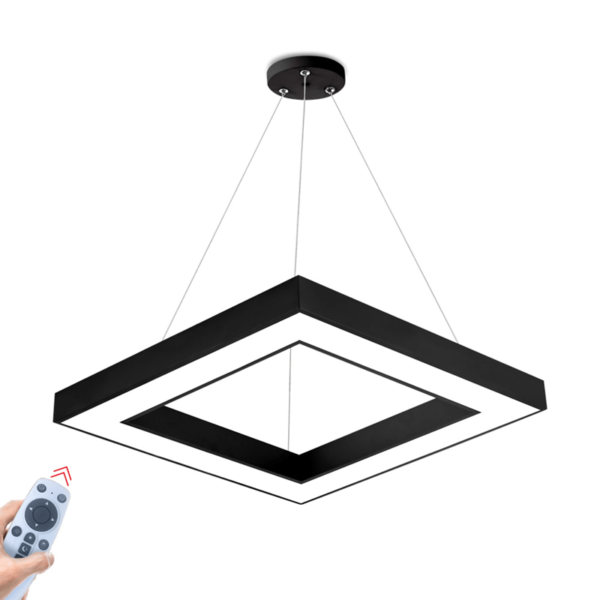 BRY-BLADE-PD-KVADRATNA-CRNA-45W-LED VISILICA SA DALJINSKOM KOMANDOM BH16-07291 BRAYTRON