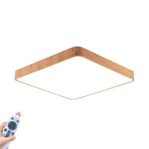 BRY-BLADE-SS-KVADRATNA-DRVO-45W-LED PLAFONJERA SA DALJINSKOM KOMANDOM BH16-05297 BRAYTRON
