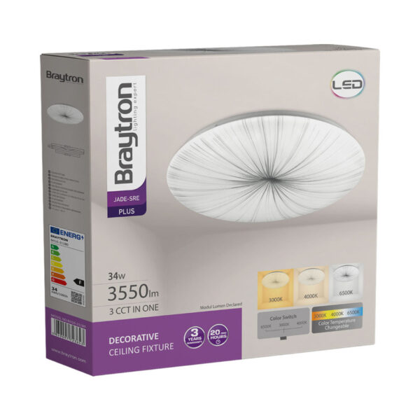 BRY-JADE-SRE-OKRUGLA-34W-3U1-LED PLAFONJERA - Image 3