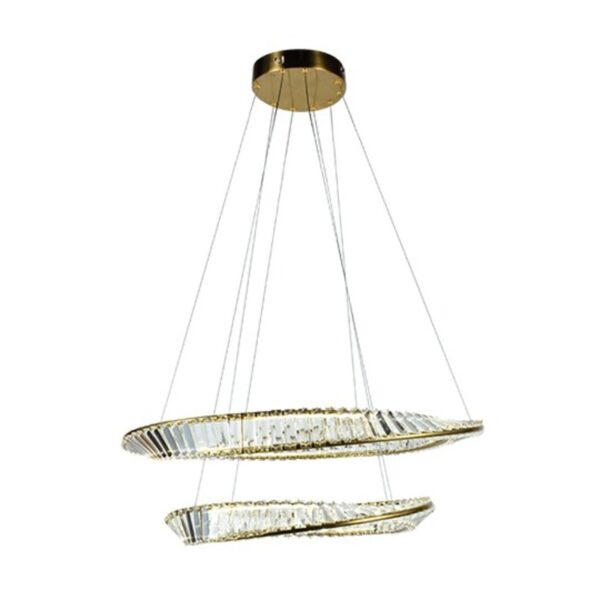 M10980-2 LED VISILICA SA KRISTALIMA I DALJINSKIM 95W 3CCT