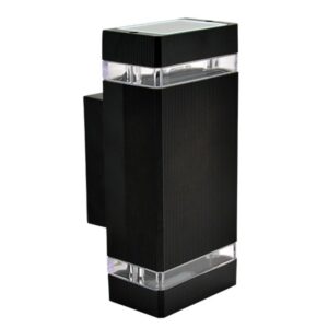 LS2048 CRNA BAŠTENSKA ZIDNA LAMPA