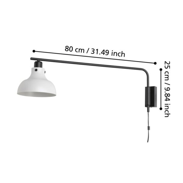 MATLOCK ZIDNA LAMPA 43843 EGLO - Image 5
