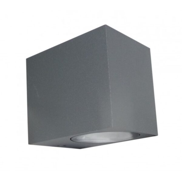 M952021 ANTRACIT SIVA 1xGU10 BAŠTENSKA ZIDNA LAMPA MITEA LIGHTING