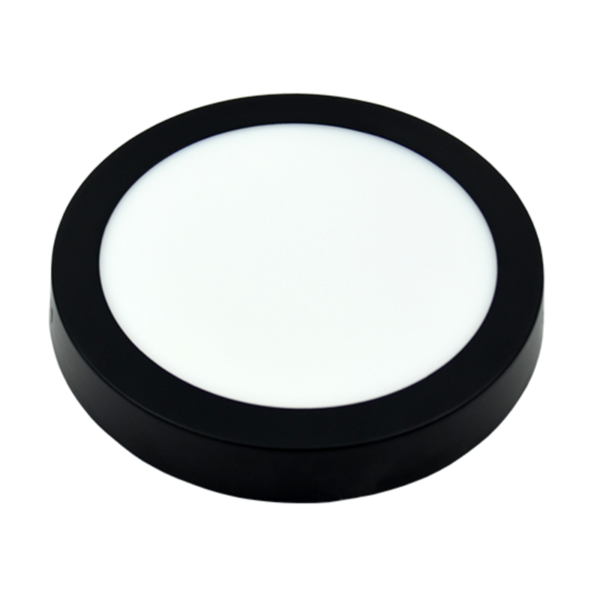 M18NO 18W 6500K CRNI NADGRADNI OKRUGLI LED PANEL MITEA LIGHTING - Image 2