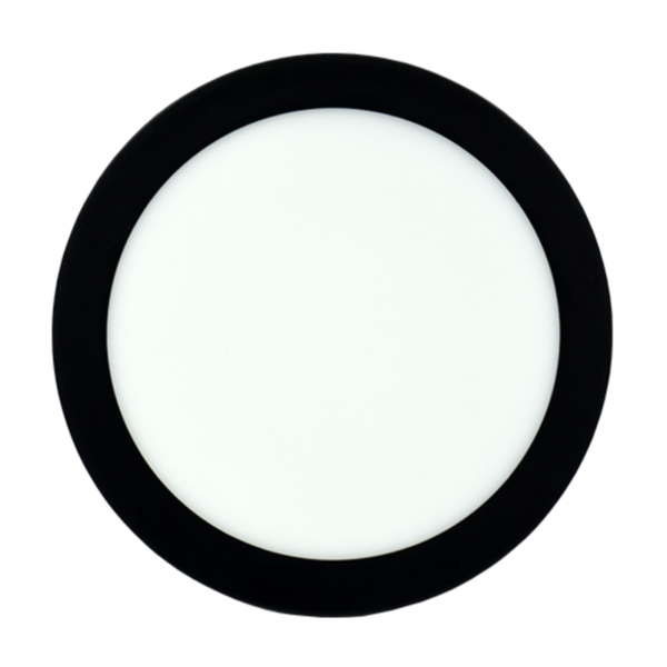 M18NO 18W 6500K CRNI NADGRADNI OKRUGLI LED PANEL MITEA LIGHTING - Image 3