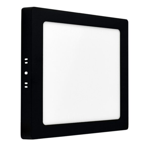 M18NK 18W 6500K CRNI NADGRADNI KVADRATNI LED PANEL MITEA LIGHTING