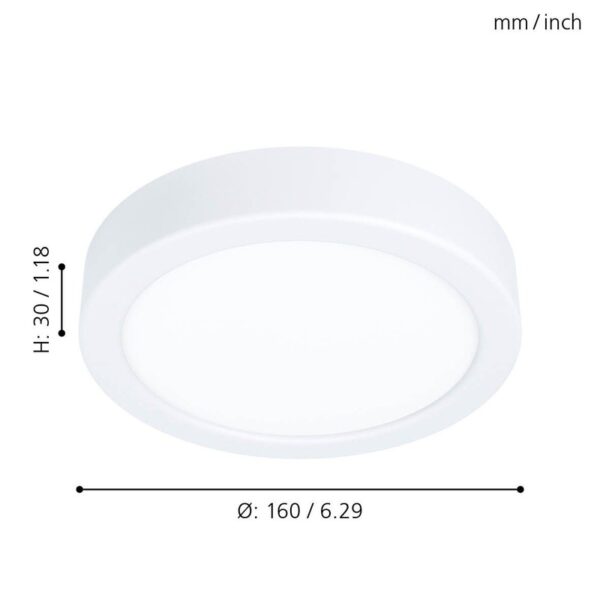 LED PANEL FUEVA 5 99225 EGLO - Image 2
