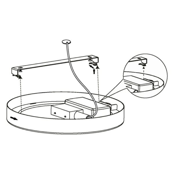 LED PANEL FUEVA 5 99233 EGLO - Image 3