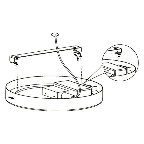 LED PANEL FUEVA 5 99234 EGLO - Image 4