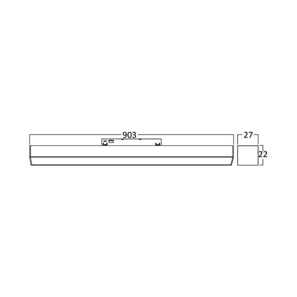 MAGNETNA ŠINSKA LINEARNA SVETILJKA 36W 4000K BD60-00911 BRAYTRON - Image 3