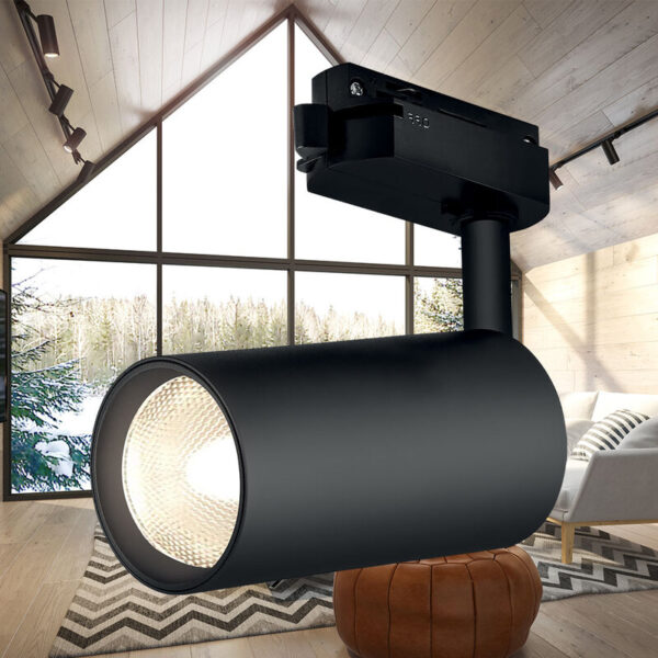 ŠINSKI REFLEKTOR MONOFAZNI CRNI BH04-10601 BRAYTRON - Image 2