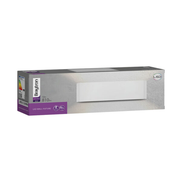 BRY-AVVA-WL04-12W-300L-PRAVOUGAONA-BELA-3000K-LED ZIDNA LAMPA BH07-03300 BRAYTRON - Image 4
