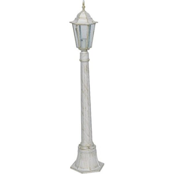 M2002-SV BELI max.1x60W E27 BAŠTENSKA LAMPA FENJER MITEA LIGHTING