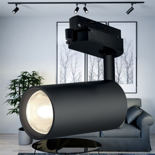 ŠINSKI REFLEKTOR TROFAZNI CRNI BH04-60601 BRAYTRON - Image 2