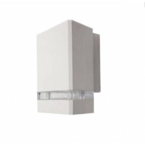 LS2053 BELA BAŠTENSKA ZIDNA LAMPA