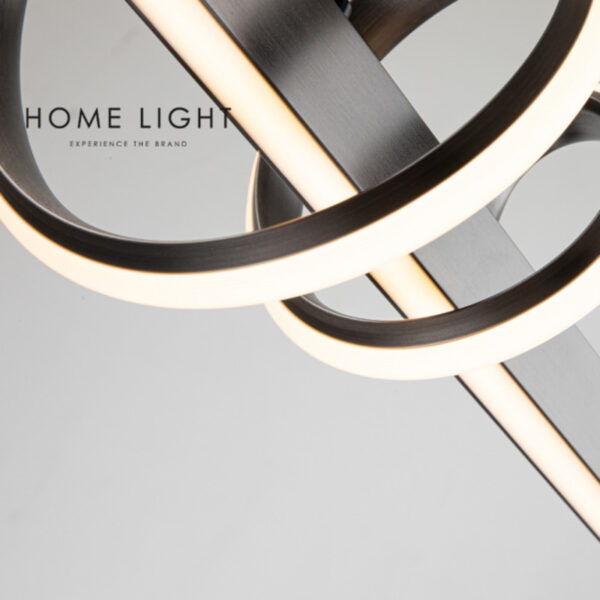 LUNA 228 VISILICA 43W 3000K SIVA/CRNA HOME LIGHT - Image 3