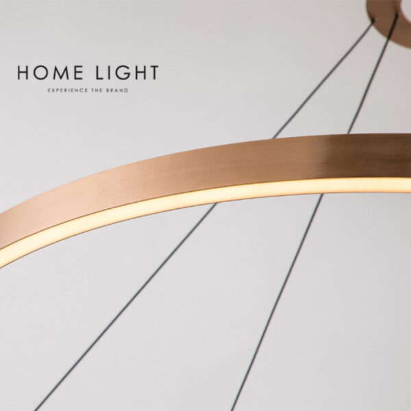 LUNA 236 LUSTER 61W 3000K ZLATO HOME LIGHT - Image 3