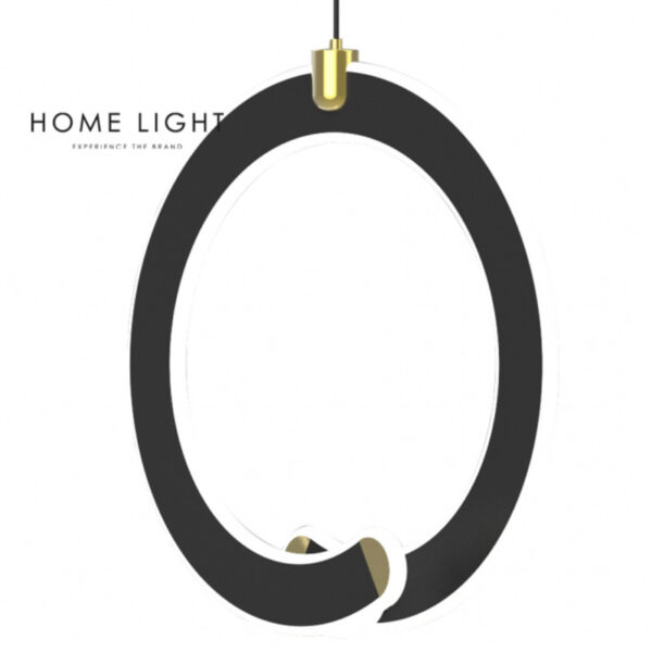 LUNA 261 VISILICA 24W 3000K CRNA HOME LIGHT - Image 2