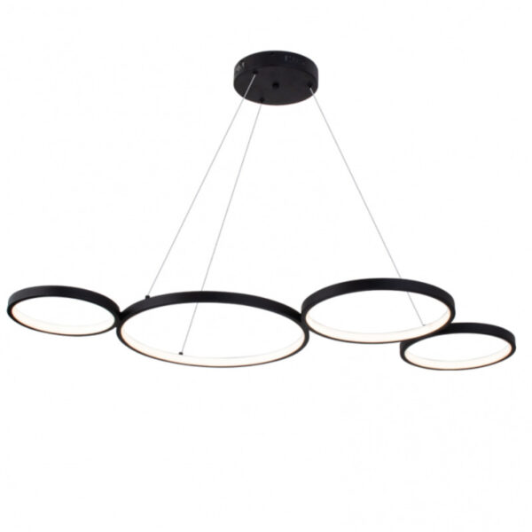VESTA 374 LUSTER LED 62W 3000K CRNA HOME LIGHT
