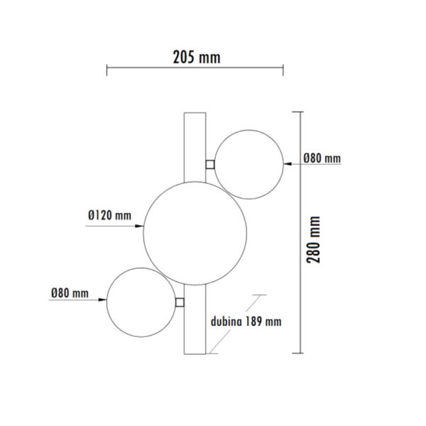 VESTA 599 ZIDNA LAMPA 3*G9 MESING HOME LIGHT - Image 2