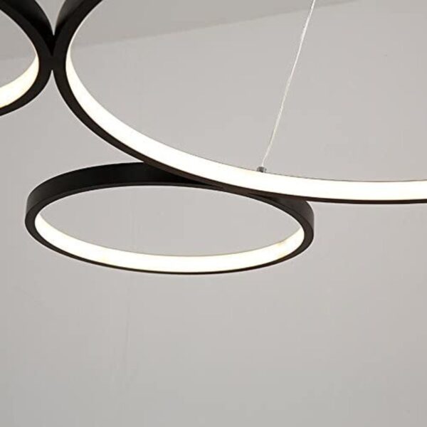 VESTA 374 LUSTER LED 62W 3000K CRNA HOME LIGHT - Image 3