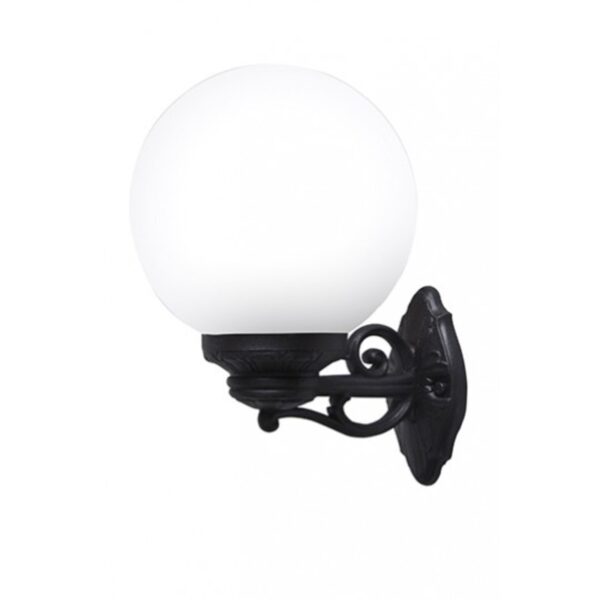 BISSO/G250 CRNA ZIDNA LAMPA GORE/DOLE IP55 1xE27 FUMAGALLI - Image 2