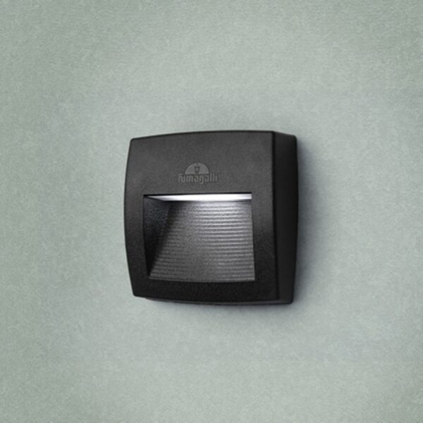 LORENZA 150 CCT CRNA ZIDNA LAMPA IP55 R7s LED FUMAGALLI - Image 2