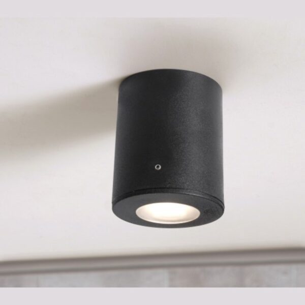 FRANCA 90 CCT PLAFONSKA LAMPA CRNA IP55 1xGU10 LED FUMAGALLI - Image 2