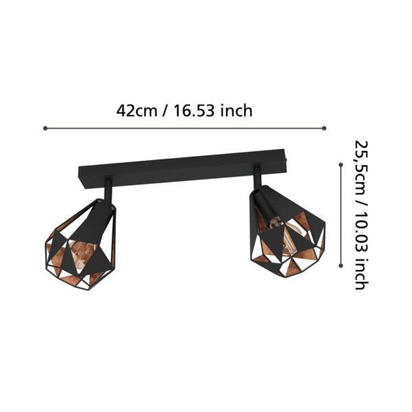 CARLTON 7 SPOT LAMPA 43716 EGLO - Image 3