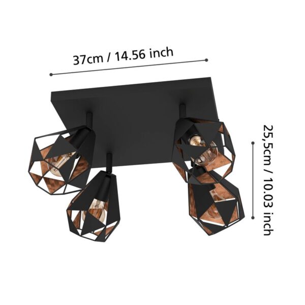 CARLTON 7 SPOT LAMPA 43718 EGLO - Image 3