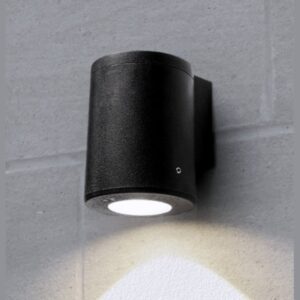 FRANCA 90 1L ZIDNA LAMPA CRNA IP55 1xGU10 LED FUMAGALLI