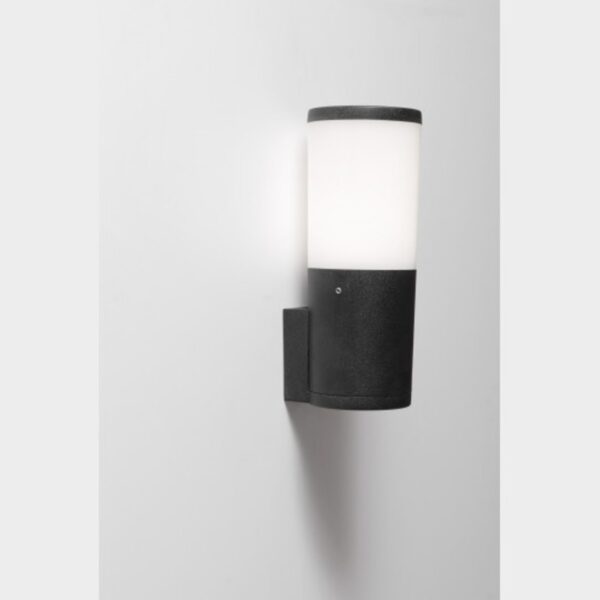 AMELIA ZIDNA LAMPA CRNA IP55 1xE27 LED FUMAGALLI