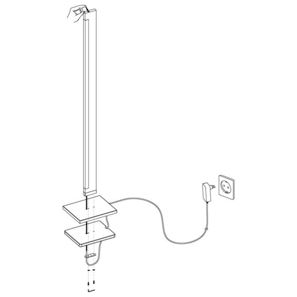 CAMACHO PODNA LAMPA 99296 EGLO - Image 6