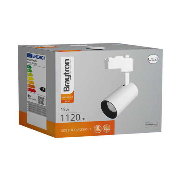 LED ŠINSKI REFLEKTOR BELI 15W 3000K BD40-00100 BRAYTRON - Image 3