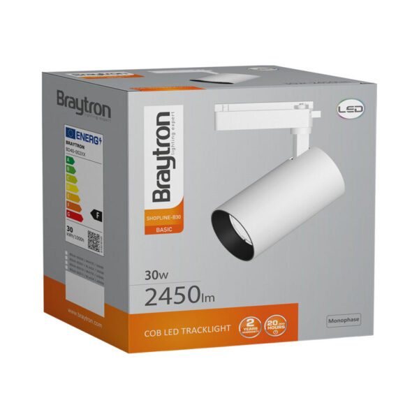 LED ŠINSKI REFLEKTOR BELI 30W 3000K BD40-00200 BRAYTRON - Image 3