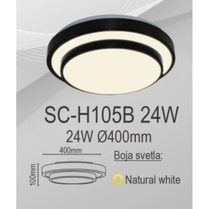 SC-H105B PLAFONJERA 24W 4000K XENON LIGHT